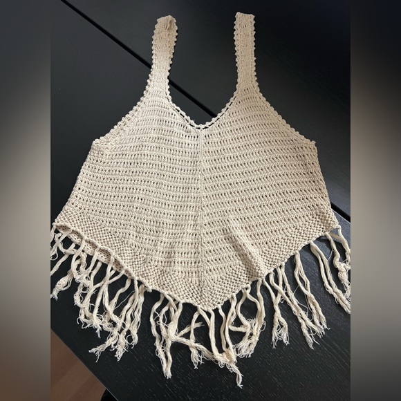 BUNDLE Knitted Top Brown Beige Off-White Cream Tan Assortment - Picture 8 of 11